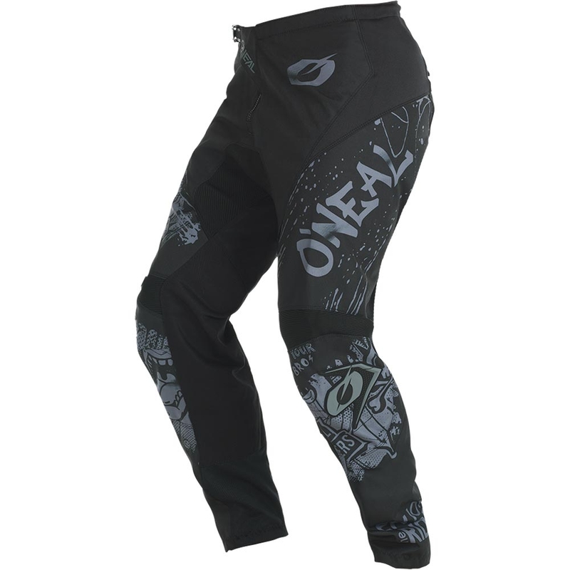 O'Neal Element Rancid motokrosa bikses melnas-pelēkas
