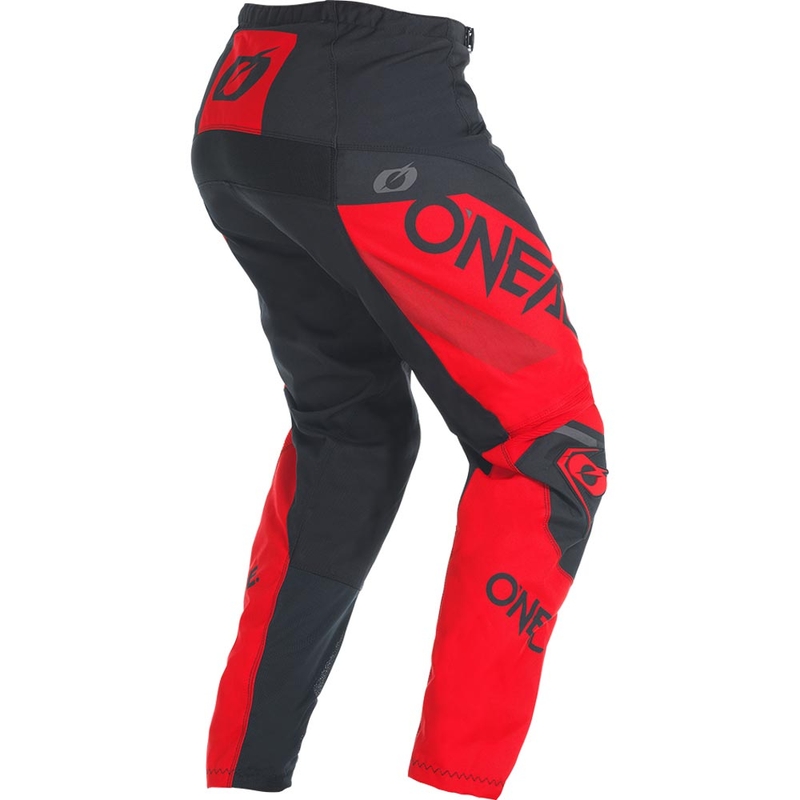 O'Neal Element Factor motokrosa bikses melnas-sarkanas