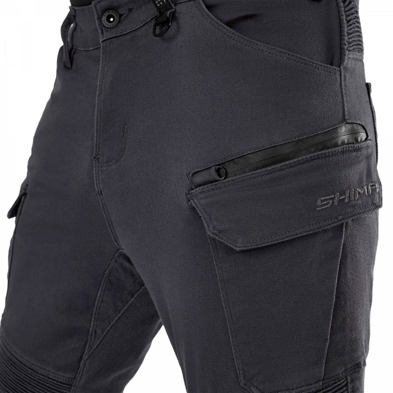 Shima Giro 3.0 pagarinātās motocikla bikses pelēkas