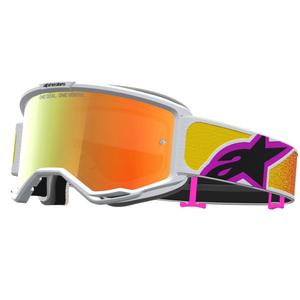 Alpinestars Vision 5 Drag motokrosa brilles oranžsarkanas