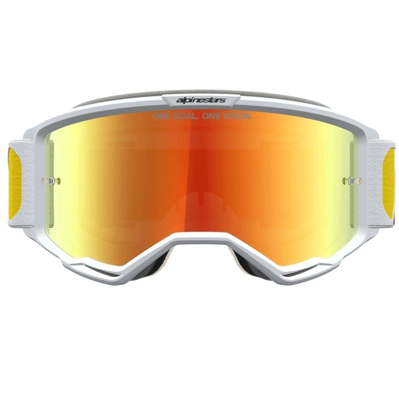 Alpinestars Vision 5 Drag motokrosa brilles oranžsarkanas