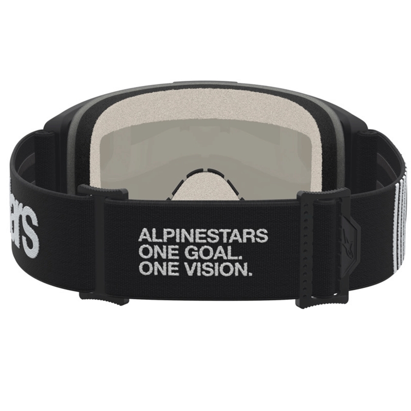 Alpinestars Vision 5 Hone motokrosa brilles melnas-baltas