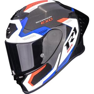 Scorpion EXO-R1 EVO II Air Propel motocikla ķivere, melna-balta-sarkana