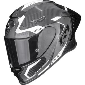 Scorpion EXO-R1 EVO II Air Propel motocikla ķivere, melna-balta