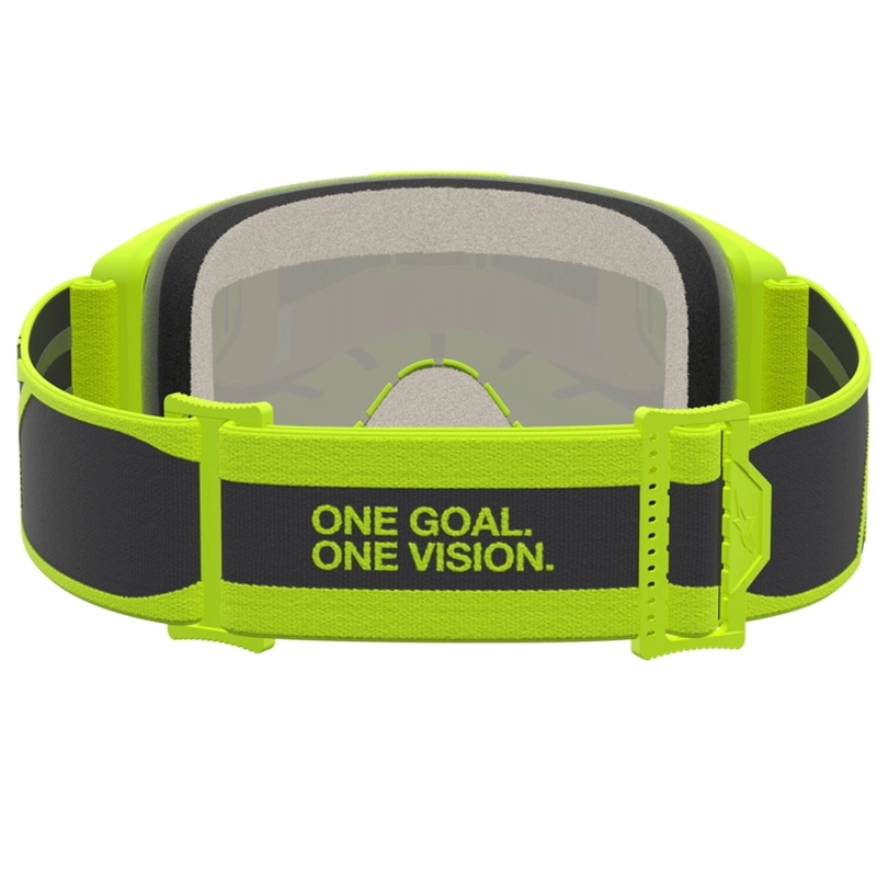 Alpinestars Vision 5 Rora motokrosa brilles melnas-fluorescentas dzeltenas