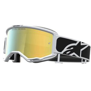 Alpinestars Vision 5 Rora motokrosa brilles melnas-baltas