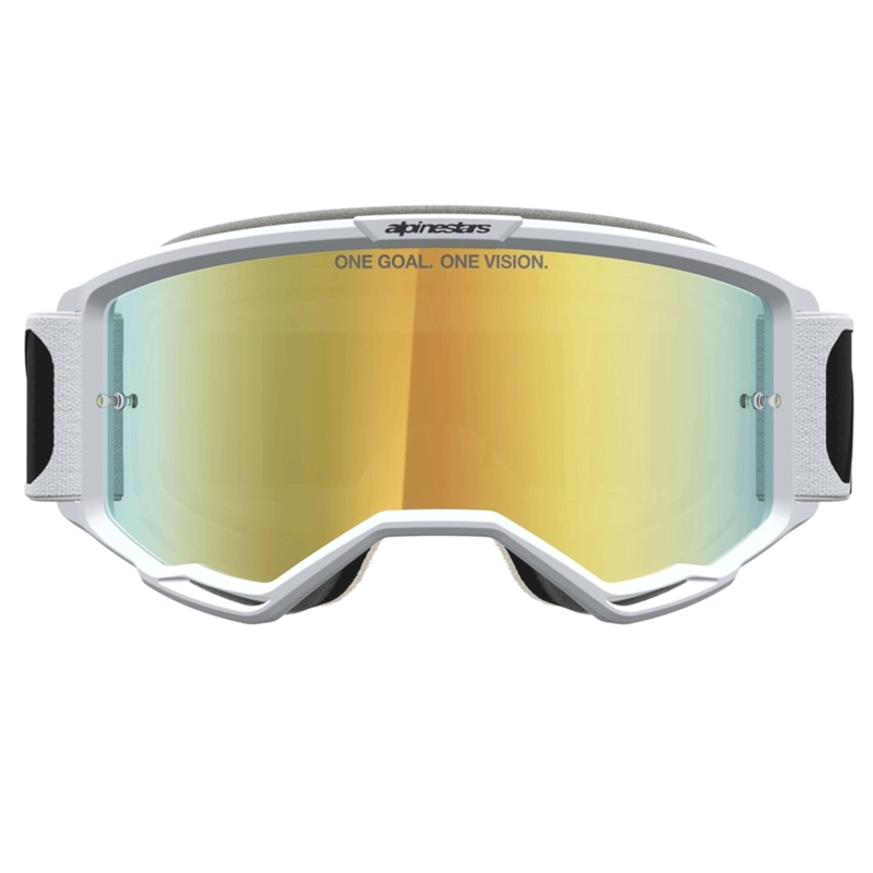 Alpinestars Vision 5 Rora motokrosa brilles melnas-baltas