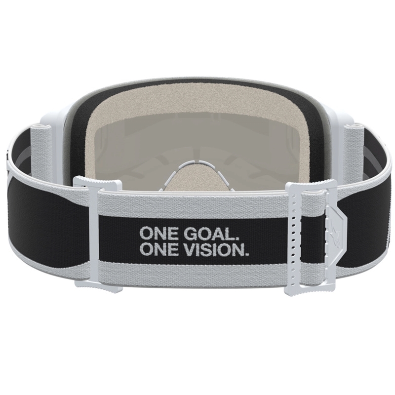 Alpinestars Vision 5 Rora motokrosa brilles melnas-baltas
