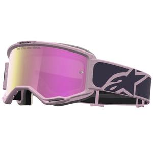 Alpinestars Vision 5 Rora motokrosa brilles tumši pelēkas-rozā