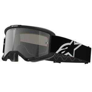 Alpinestars Vision 5 Corp 2 motokrosa brilles melnas-baltas