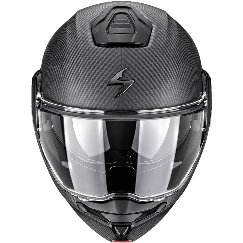 Scorpion EXO-TECH II Carbon Solid atveramā motocikla ķivere, matēti melna