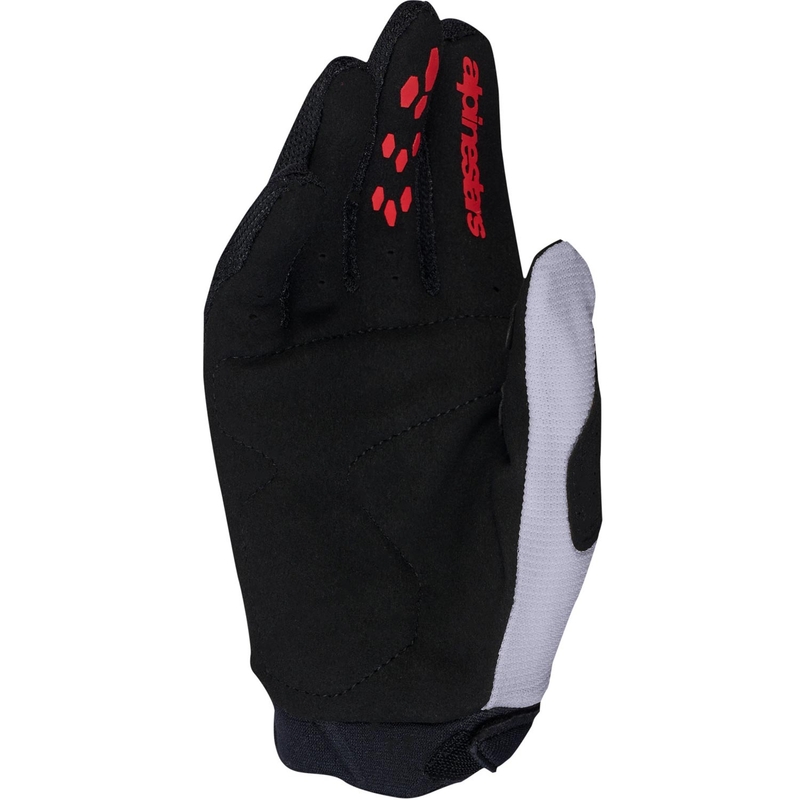 Alpinestars Full Bore V2 motokrosa cimdi gaiši ceriņkrāsas-melni-sarkani