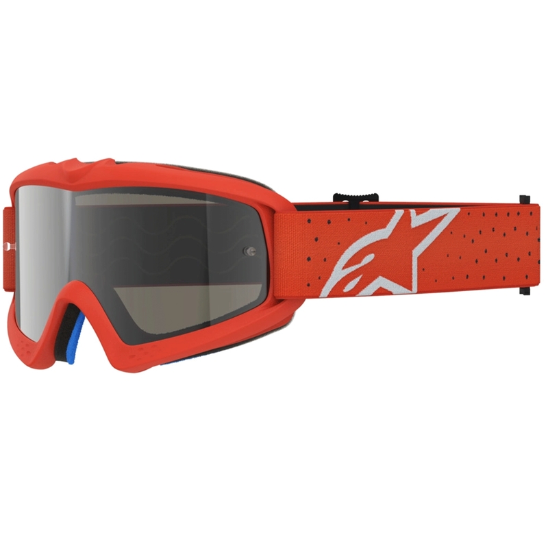 Alpinestars Vision Youth Vesta oranži-sudraba bērnu motokrosa brilles