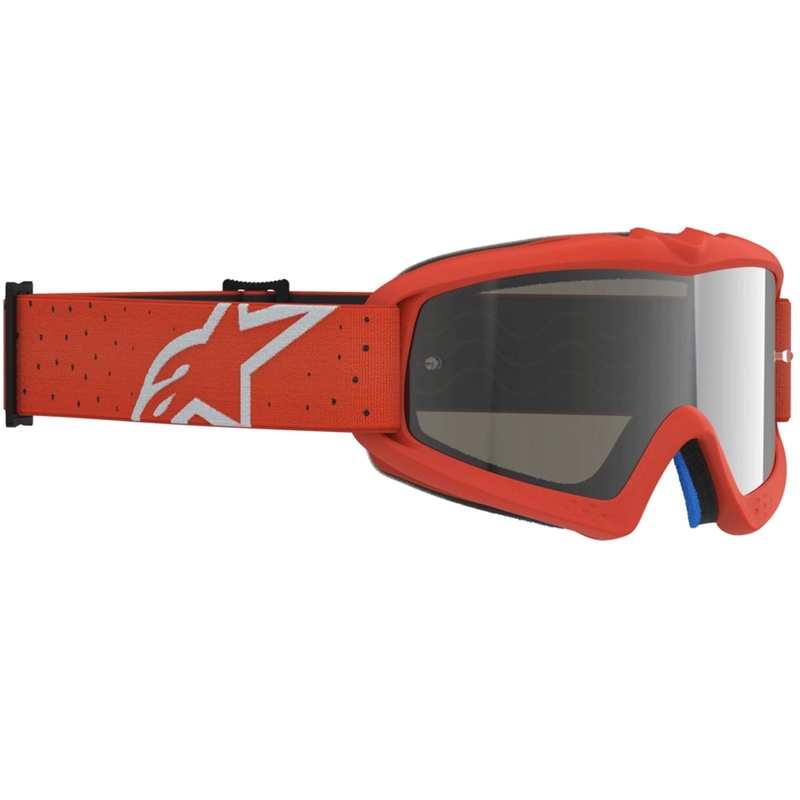 Alpinestars Vision Youth Vesta oranži-sudraba bērnu motokrosa brilles