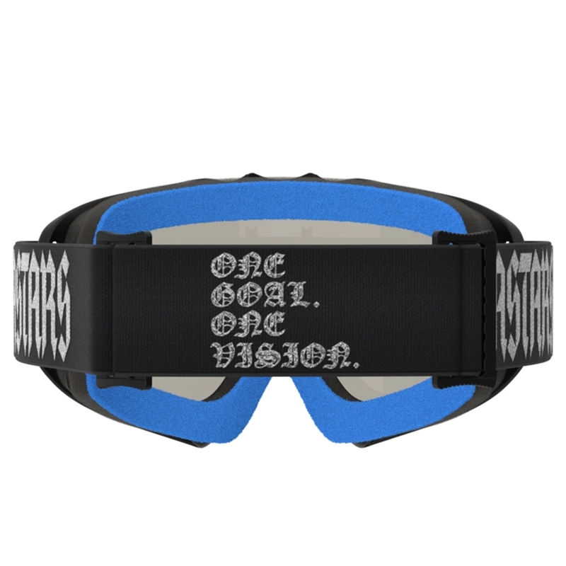 Alpinestars Vision Youth Atrox bērnu motokrosa brilles, melnas-sudrabainas