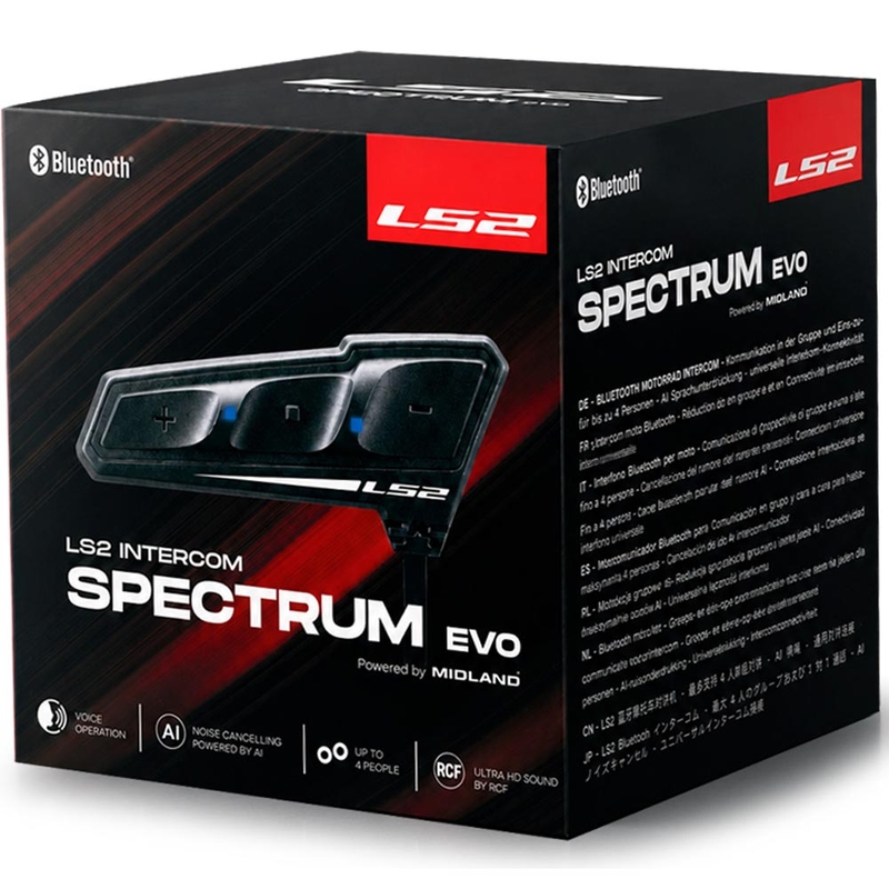 Bluetooth domofons LS2 Spectrum EVO melns