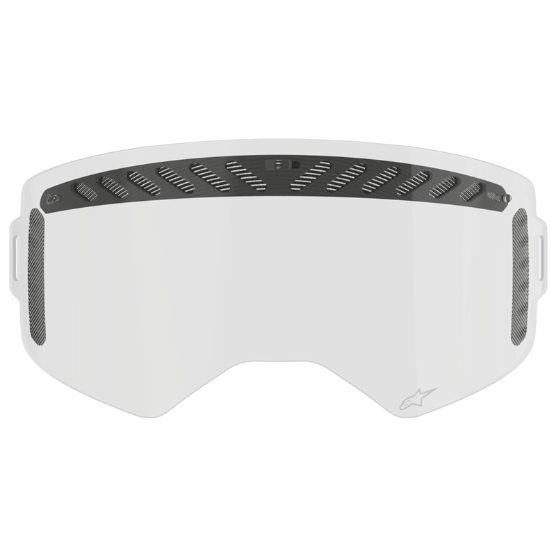 Caurspīdīgs modulatora ventilējams vizieris Alpinestars Supertech aizsargbrillēm