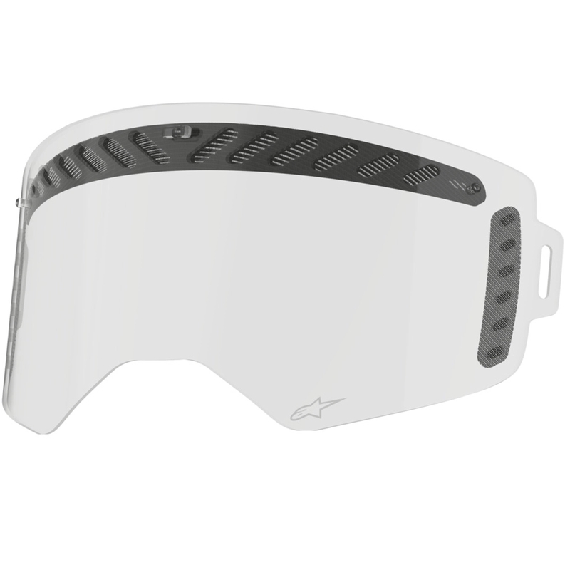 Caurspīdīgs modulatora ventilējams vizieris Alpinestars Supertech aizsargbrillēm