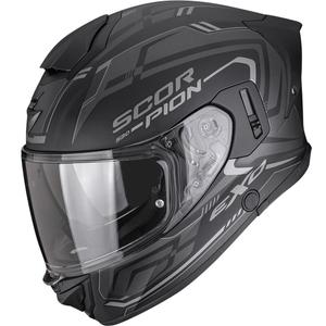 Scorpion EXO-530 Air Slope slēgta motocikla ķivere, matēta melna-sudraba