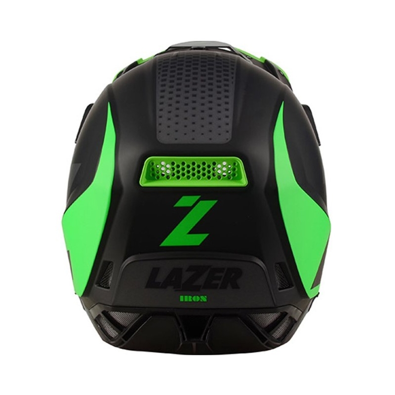 Motokrosová přilba Lazer X9 Iron černo-fluo zelená