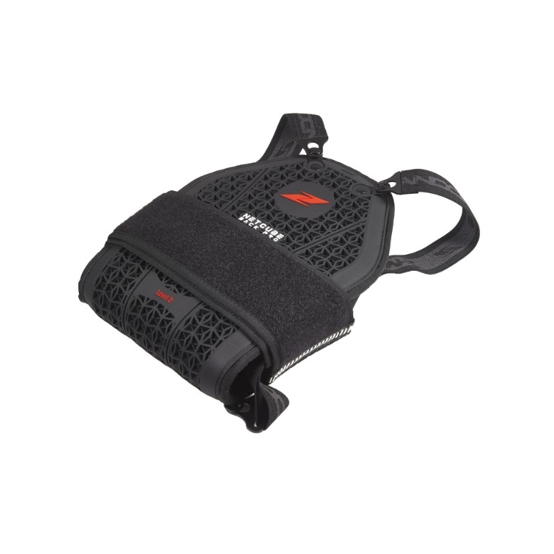 Muguras aizsargs Zandona Netcube Back Pro X6 melns 158-167 cm
