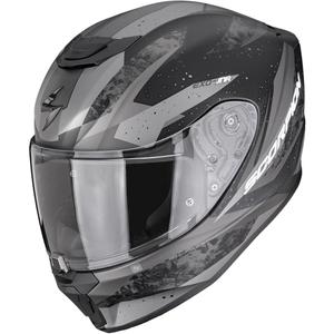 Scorpion EXO-JNR Air Tako bērnu motocikla ķivere matēti melna-sudrabaina
