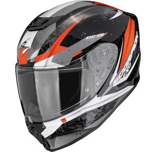 Scorpion EXO-JNR Air Tako bērnu motocikla ķivere melna-sarkana