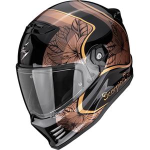 Scorpion Covert FX Ameria slēgta tipa motocikla ķivere, melna-zelta