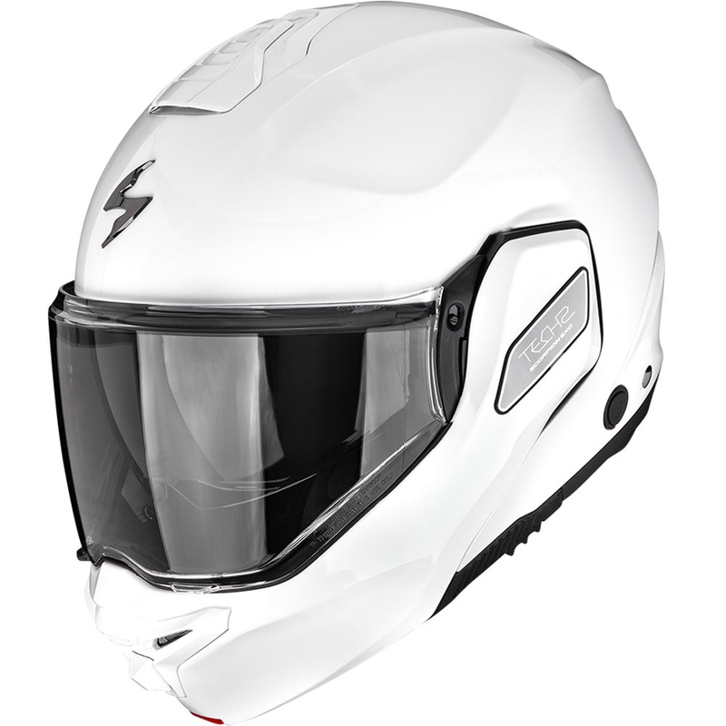 Scorpion EXO-TECH II Solid atverama motocikla ķivere, balta