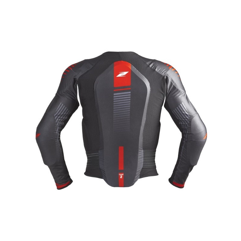 Ķermeņa aizsarglīdzeklis Zandona Action X8 melns-sarkans 180-189 cm