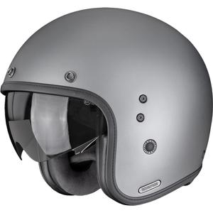 Scorpion Belfast II Solid atvērtā tipa motocikla ķivere, matēta, titāna pelēka