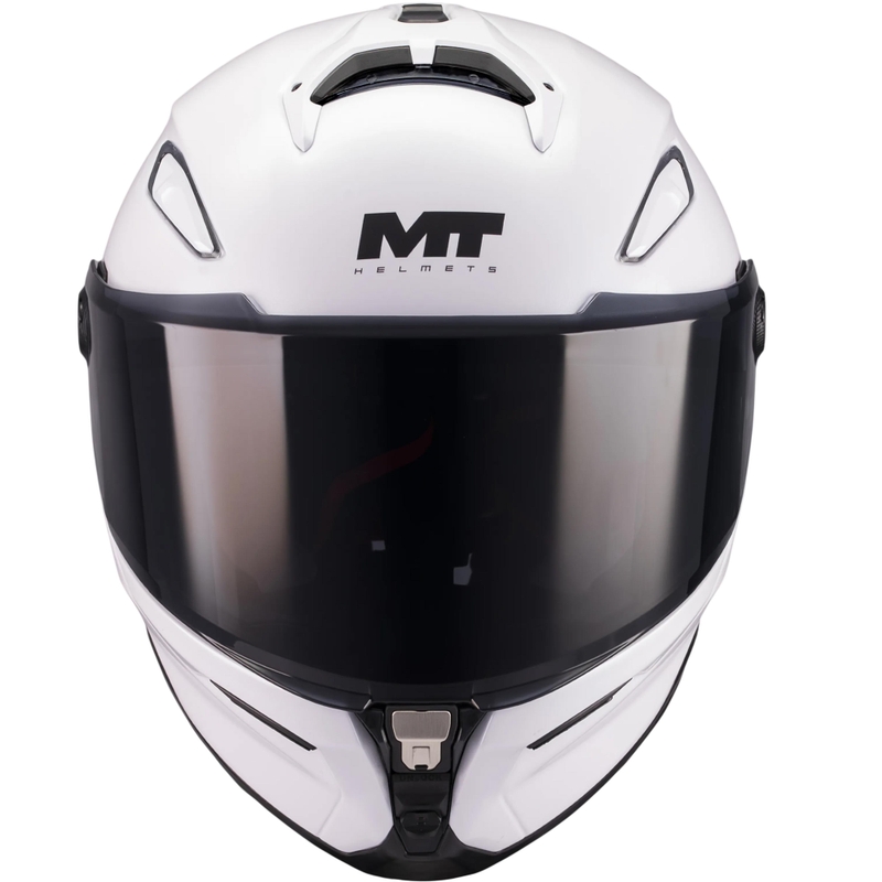 Pilna motocikla ķivere MT KRE 2 Pure A0 balta