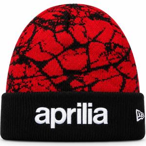 Aprilia Racing cepure ar sarkanmelnu logotipu