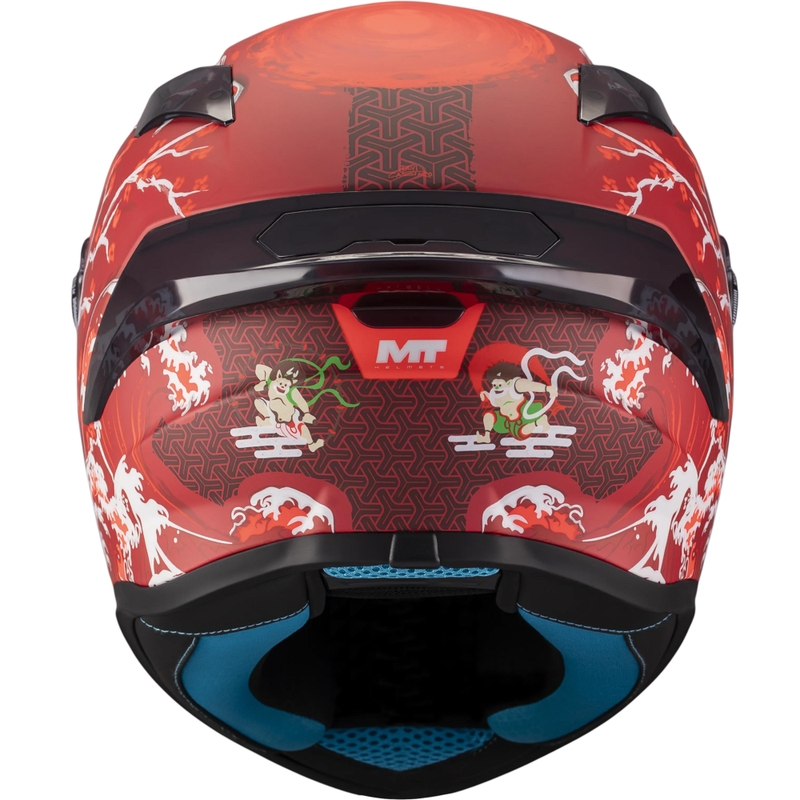 Pilna izmēra motocikla ķivere MT Targo S Yamanaka_26_Season C5 matēti sarkana