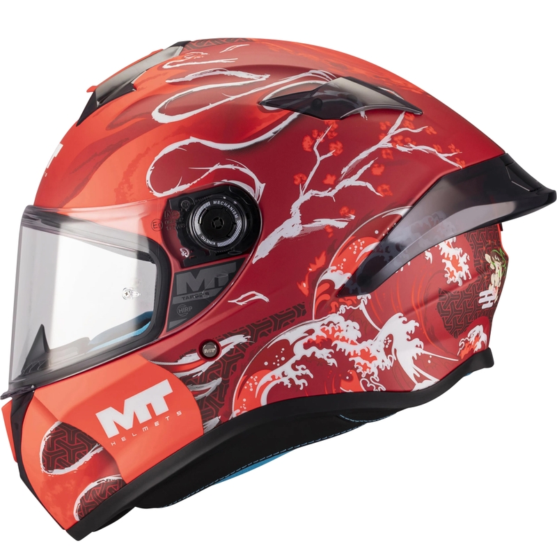 Pilna izmēra motocikla ķivere MT Targo S Yamanaka_26_Season C5 matēti sarkana
