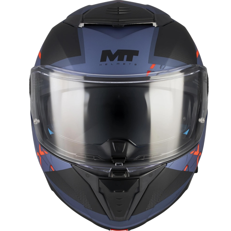Atverama motocikla ķivere MT Atom 2 SV Change C17 matēta melna-zila