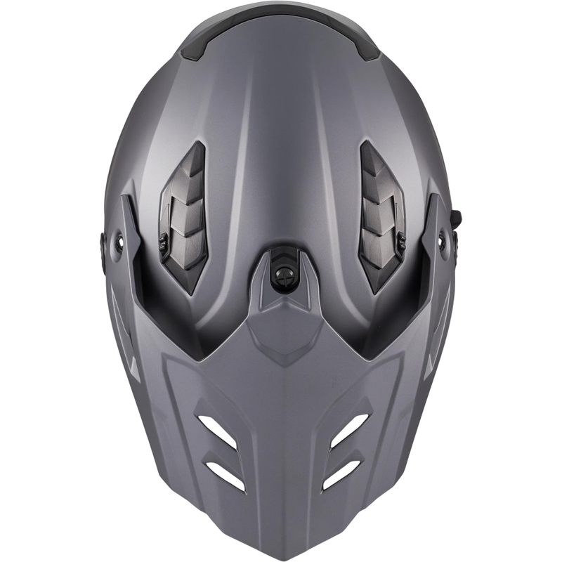 Enduro motocikla ķivere MT Track SV Pure A2 matēti pelēka