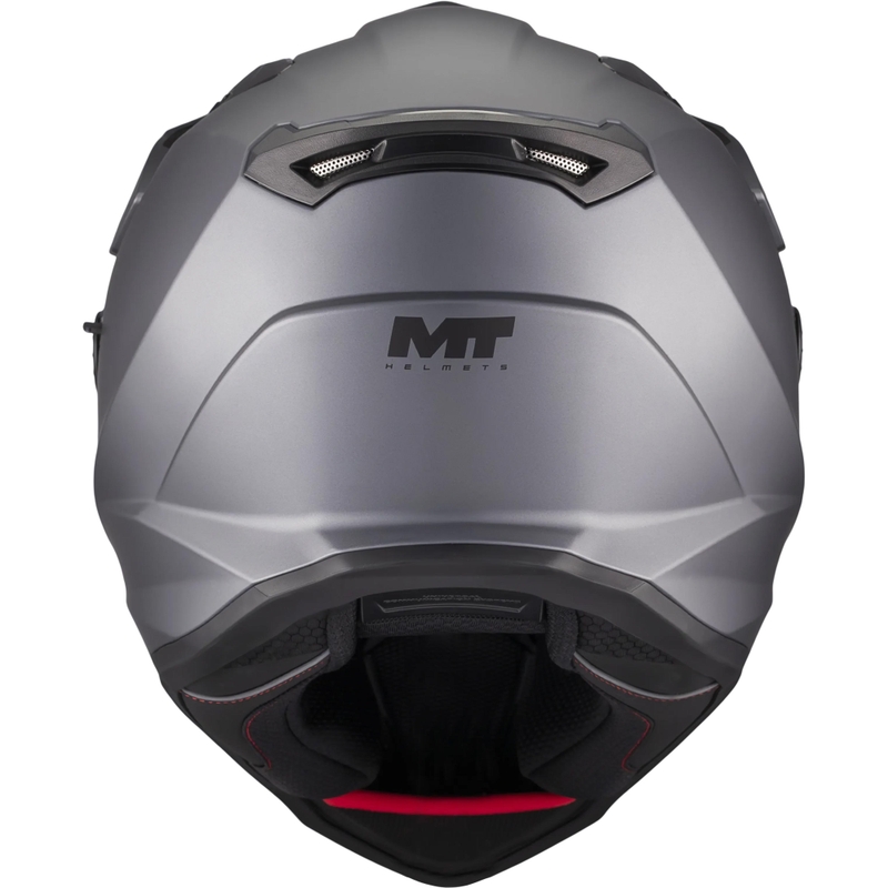 Enduro motocikla ķivere MT Track SV Pure A2 matēti pelēka