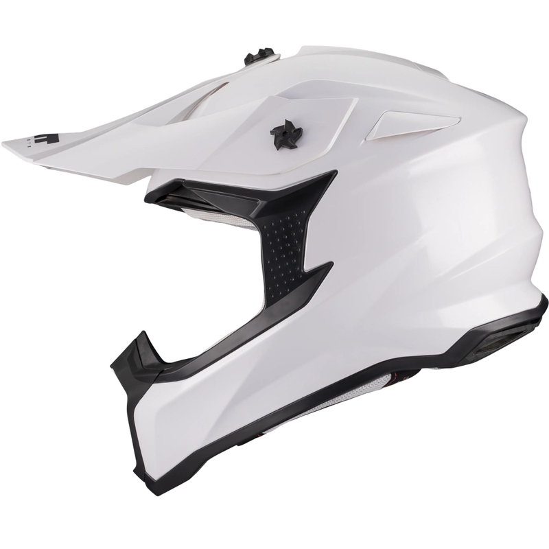 Motokrosa ķivere MT Falcon S Pure A0 balta
