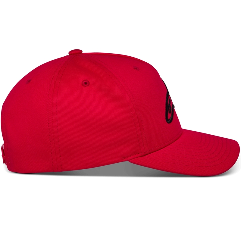Alpinestars Ageless Snapback cepure sarkana-melna