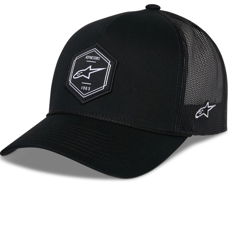 Alpinestars Hexeon Trucker cepure melna-melna