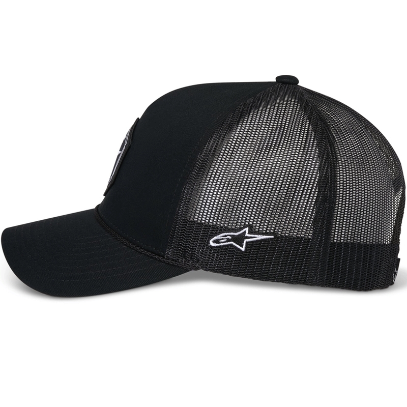 Alpinestars Hexeon Trucker cepure melna-melna