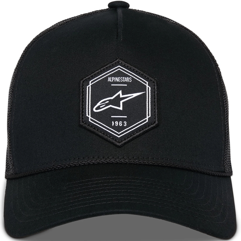 Alpinestars Hexeon Trucker cepure melna-melna