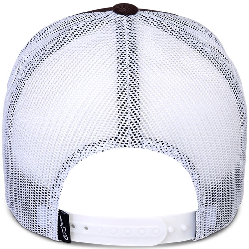 Alpinestars Hexeon Trucker cepure brūna-balta
