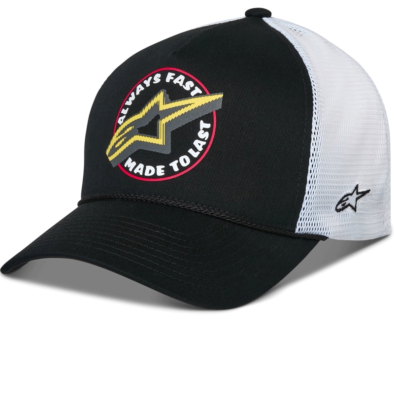 Alpinestars Aorbit Trucker cepure melna-balta