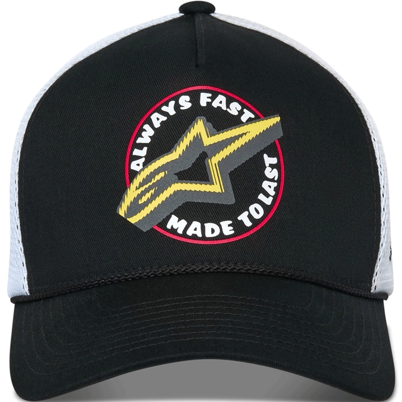 Alpinestars Aorbit Trucker cepure melna-balta