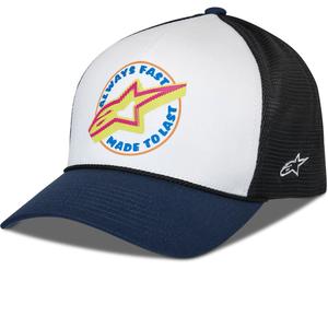 Alpinestars Aorbit Trucker cepure, balta-zila-melna