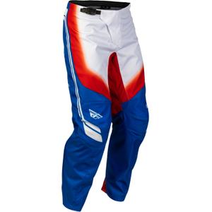 FLY Racing F-16 Raze sarkanbaltzilas motokrosa bikses