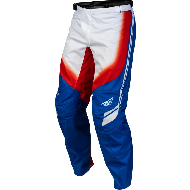 FLY Racing F-16 Raze sarkanbaltzilas motokrosa bikses