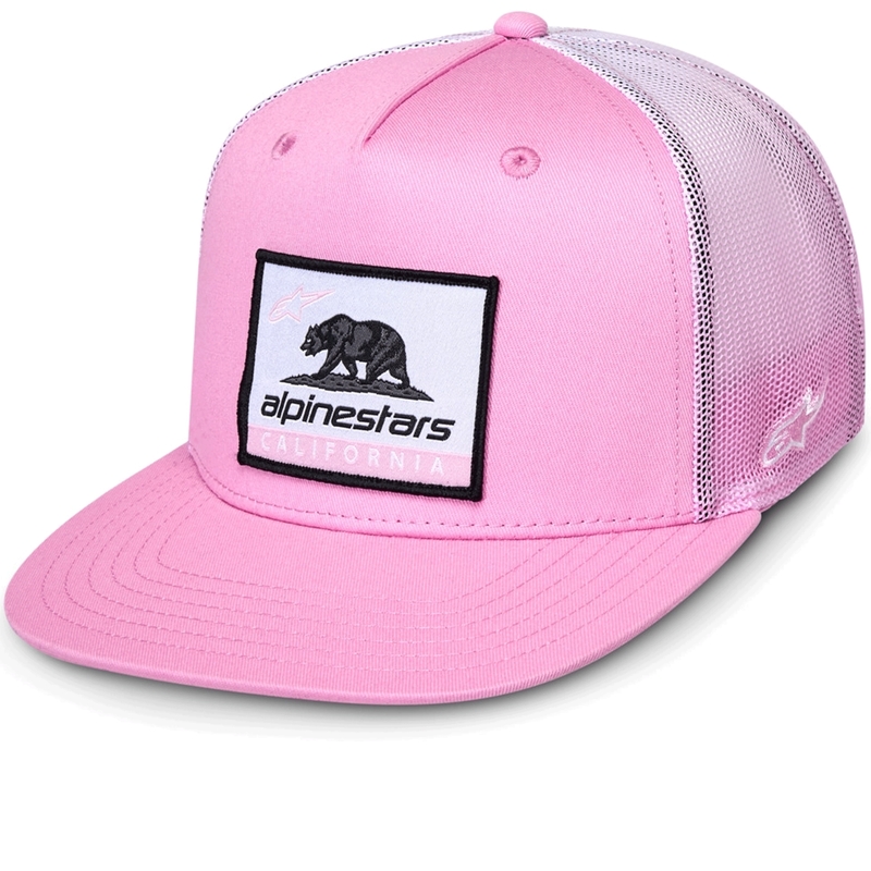 Alpinestars Cali Gradient Trucker cepure rozā-balta